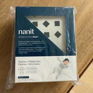 Nanit Breathing Wear Pajamas - Pebble Grey